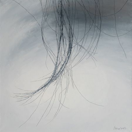 Юлия Агеносова (Картина, живопись - 
                  40 x 40 см) Травы райского сада №3