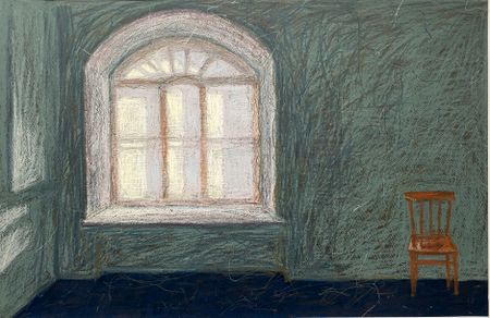 Полина Волкоморова (Авторская графика - 
                  57 x 37 см) Расщепление 5