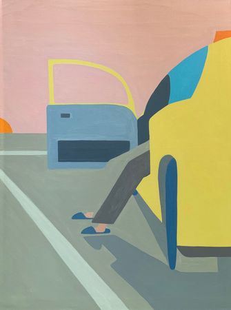 Наталья Чобанян (Картина, живопись - 
                  60 x 80 см) Смена