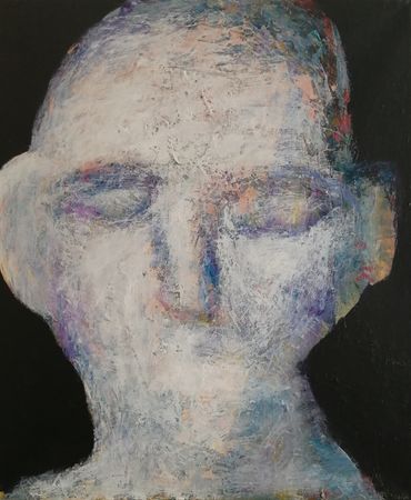Елена Науширванова (Картина, живопись - 
                  50 x 60 см) Существо