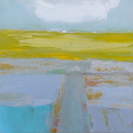 Андрей Шенгелия (Картина, живопись - 
                  40 x 40 см) Безымянные поля