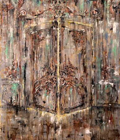 Белла Новинькова (Картина, живопись - 
                  100 x 120 см) Хранитель времени