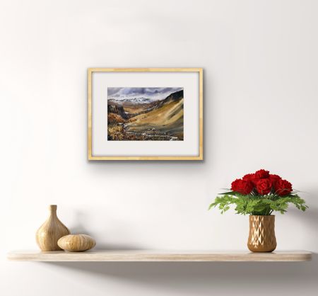 Жанна Губина (Авторская графика - 
                  36 x 26 см) Джилы-Су