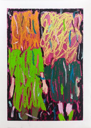 Дарья Растунина (Авторская графика - 
                  29 x 42 см) Без названия