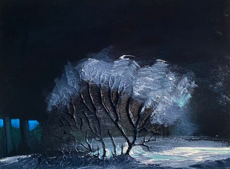 Андрей Алексеенко (Авторская графика - 
                  40 x 30 см) Деструктивный пейзаж