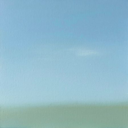 Александра Савина (Картина, живопись - 
                  40 x 40 см) Горизонт. Точка 01
