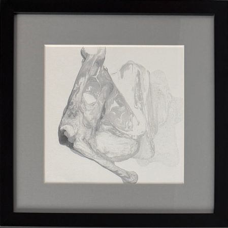 Виктория Марченко (Авторская графика - 
                  30 x 30 см) Black flow