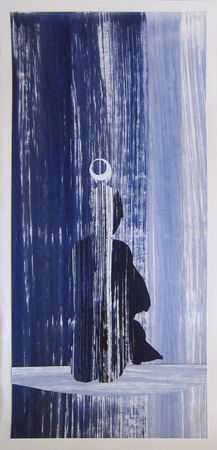 Алена Калянова (Авторская графика - 
                  26 x 53 см) No. 8 MOONFLOW