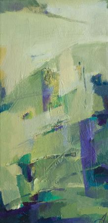 Анастасия Георгиевская (Картина, живопись - 
                  19 x 39 см) VIOLET 2