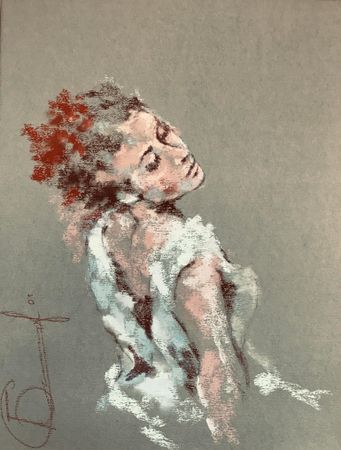 Станислав Банкасов (Авторская графика - 
                  50 x 65 см) Дебют. Debut