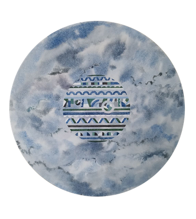 Валентина Ферманчук (Авторская графика - 
                  40 x 40 см) Мысль