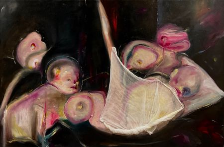 Виктория Бис (Картина, живопись - 
                  120 x 80 см) Upbringing