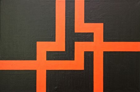 Илья Буслаков (Картина, живопись - 
                  60 x 40 см) Число 444