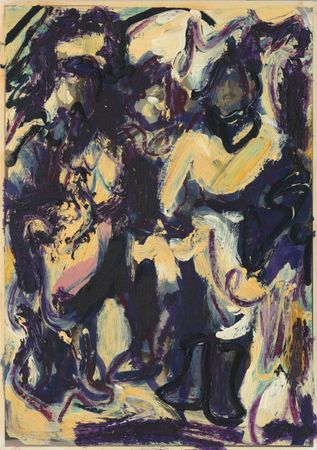 Катя Гранова (Картина, живопись - 
                  29 x 40 см) Армянские солдаты 4, Армения 30-е