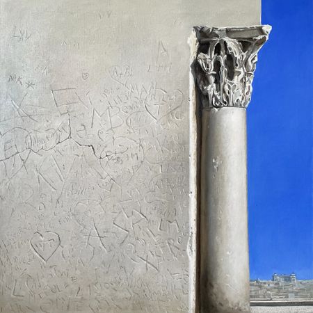 Лера Лыба (Картина, живопись - 
                  100 x 100 см) ROMA AETERNA
