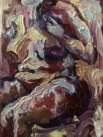 Катя Гранова (Картина, живопись - 
                  25 x 35 см) Alexandra’s body