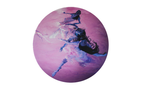 Татьяна Сенчило (Картина, живопись - 
                  100 x 100 см) Работа из проекта "Живая или мертвая"