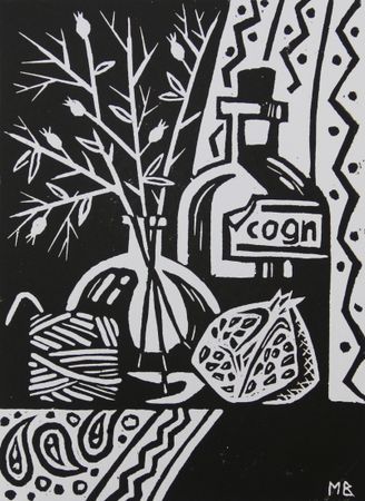 Витана Маковская (Графика печатная - 
                  15 x 20 см) Гранат