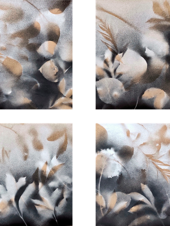 Мария Светлакова (Авторская графика - 
                  60 x 82 см) Тени лета, набор №3