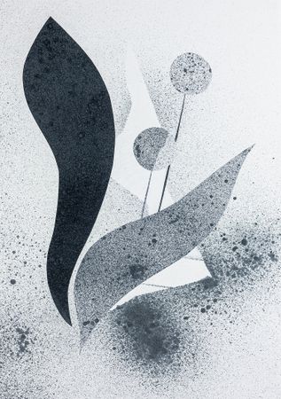 Аня Ким (Коллаж / ассамбляж - 
                  29 x 42 см) Обычнее обычного