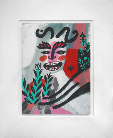 Лена Романовская (Авторская графика - 
                  27 x 32 см) Сатир