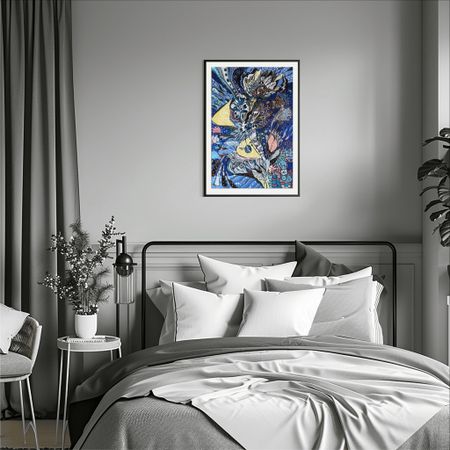 Ирина Шумская (Авторская графика - 
                  40 x 60 см) Букет