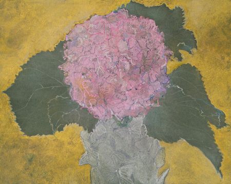 Саша Медведева (Авторская графика - 
                  50 x 40 см) Гортензия