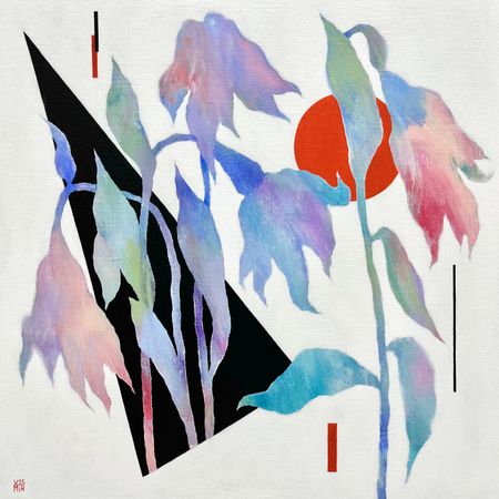 Валентина Мир (Картина, живопись - 
                  50 x 50 см) В двух измерениях
