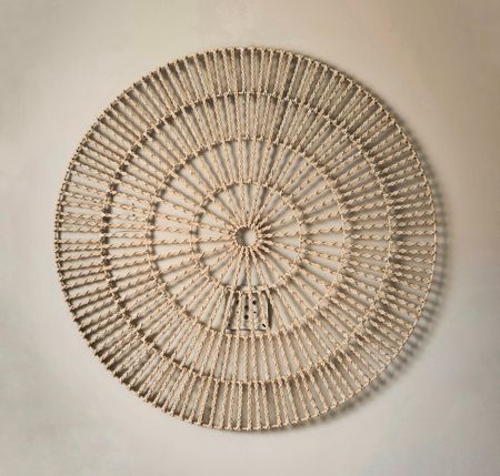 Валерия Корельская (Объект - 
                  130 x 130 см) Панно "Крестики"