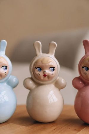 Ирина Веселова (Объект - 
                  7 x 16 см) Неваляшка Машенька Зайка