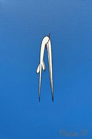 Мария Полушкина (Картина, живопись - 
                  20 x 30 см) Yoga 6