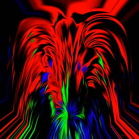 Марк Арно (Графика цифровая (принты) - 
                  45 x 45 см) Ночь мага