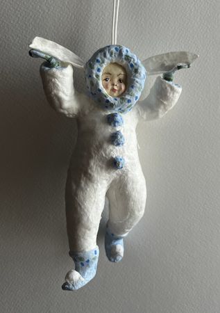 Елизавета Тарасова (Объект - 
                  19 x 12 см) Мальчик-зайчик