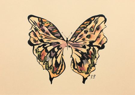 Любовь Фонарева (Авторская графика - 
                  20.9 x 14.8 см) Ренессанс