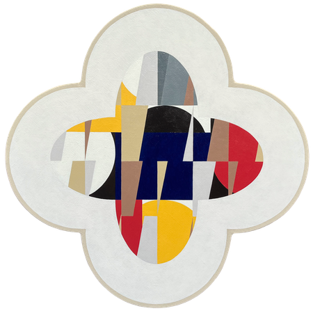 Алексей Жиляев (Картина, живопись - 
                  53 x 53 см) Малый формат №24