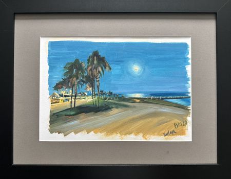 Светлана Пузанова (Авторская графика - 
                  35 x 45 см) Малага