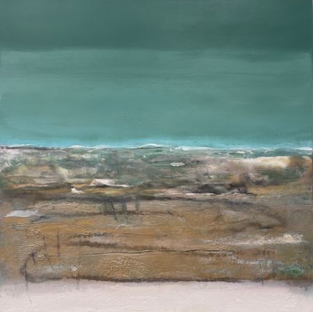 Елена Кашицына (Картина, живопись - 
                  70 x 70 см) Дюна