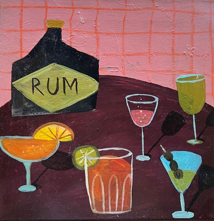 AlisaVostorg (Картина, живопись - 
                  30 x 30 см) Пряности и радости