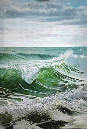 Мила Bezú (Картина, живопись - 
                  50 x 70 см) Freedom