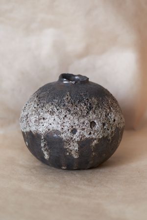 Ольга Дейн (Скульптура - 
                  12 x 13 см) Ваза "Шепот" №2