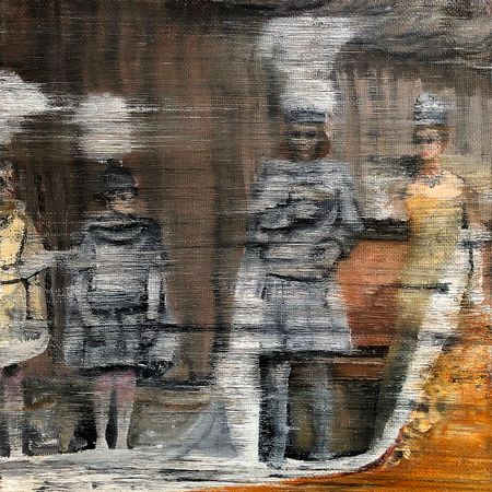 Данила Даренских (Картина, живопись - 
                  30 x 30 см) Untitled