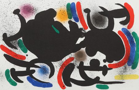 Хоан Миро (Графика печатная - 
                  49.3 x 32 см) ЛИТОГРАФИЯ I