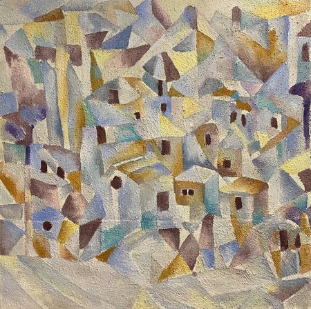 Татьяна Федоровская (Картина, живопись - 
                  60 x 60 см) УТРО