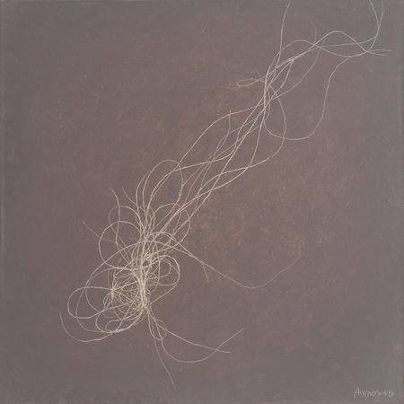Юлия Агеносова (Картина, живопись - 
                  50 x 50 см) Обет молчания. День 21-й