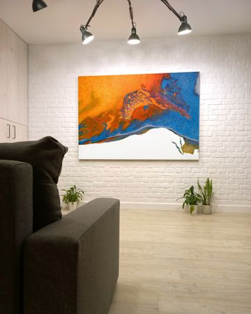 Алексей Слон (Картина, живопись - 
                  200 x 140 см) Летящий