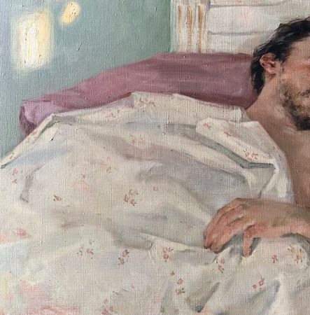 Алина Буглеева (Картина, живопись - 
                  50 x 50 см) Уходящий миг