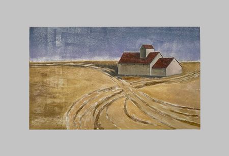 Мария Стадник (Графика печатная - 
                  72.5 x 47.5 см) Harvest