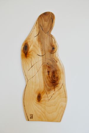 Елизавета Сазонова (Авторская графика - 
                  26 x 64 см) Муза