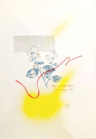 Елизавета Залиева (Графика печатная - 
                  30 x 42 см) Портрет чубушника 1