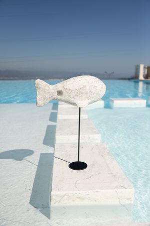 Ксения Торгашина (Скульптура - 
                  30 x 40 см) Настольная скульптура "Белая пена"